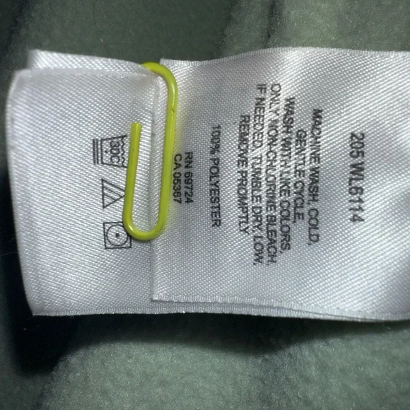 Columbia Women's Large Pale Mint Green “Benton Springs” Full-Zip Fleece Jacket - Picture 8 of 10